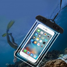 물놀이용 야광 휴대폰 터치 방수팩 KK155