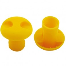 PVC 철근캡 엔드캡 철근 안전 마개 덮개 마감 13-16mm