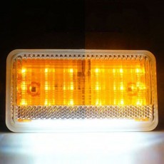 LED 사이드램프 차폭등 사이드 마커 옐로우 24V 2P