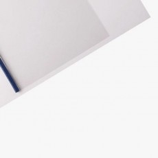 제본 노트 커버 스틸 열제본 표지 30mm 청색 40매