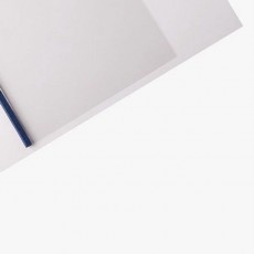 제본 노트 커버 스틸 열제본표지 22mm 청색 60매