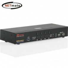 NETmate 4K 60Hz HDMI 2.0 KVM 4 1 스위치 USB