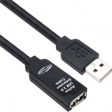 리피터 케이블 데이터 신호 증폭기 USB2.0 AM CM 20M