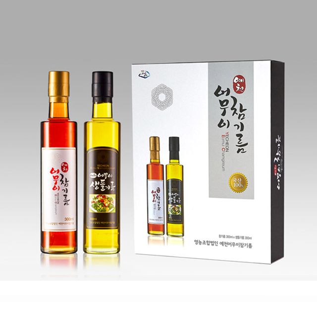 어무이 특선 1호(참기름300ml+생들기름300ml)
