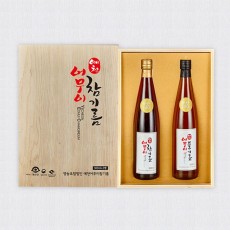 미송나무 2호(참기름500ml+들기름 500ml)