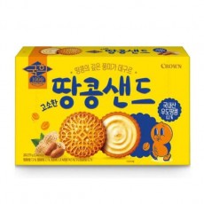국희땅콩샌드 279g 크라운