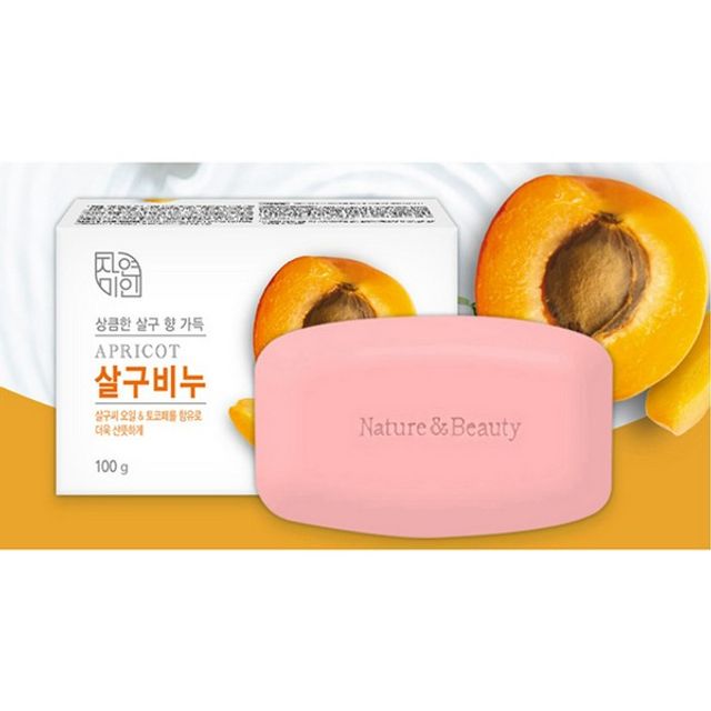 무궁화 자연미인 살구비누 90gx3plus1입